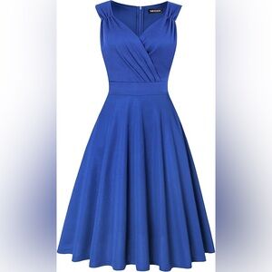 Blue dress
